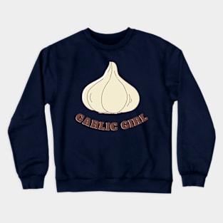 Garlic Girl TikTok Trending Indie Crewneck Sweatshirt